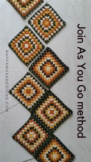 How to Join Granny Squares with the Join As You Go (JAYG) Method