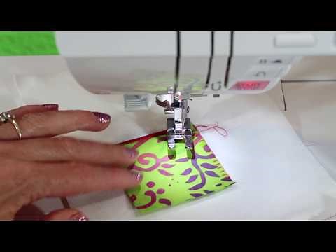 Singer Quantum Stylist 9960 26 Blanket Stitch Applique