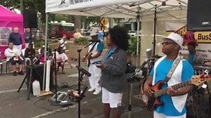 AN INCREDIBLE VOICE - The Bus Stop Band is always a big hit when they play at Market. One reason is the incredible voice of the lead singer. Watch her do a jaw-dropping version of Whitney Houston's "I Will Always Love You". Come see them perform this Saturday, May 19th! | Saturday Morning Market