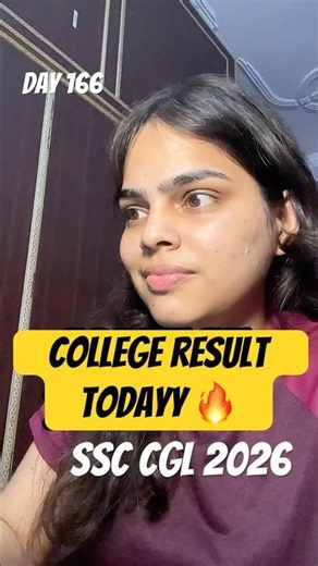 College me 9.1 SGPA + SSC CGL 2024 PYP Mock me 14*! 🎯 Day 166 Grind 🔥 #ssccgl #studyvlog #minivlog