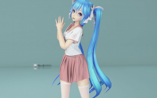 【4K/60帧/MMD】初音：石头剪刀布 ，这次我出石头，懂了吗！