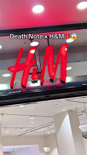 Death Note Merchandise Launch at H&M
