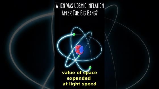 When Was Cosmic Inflation After The Big Bang?