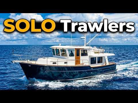 5 Liveaboard Trawlers Built for One Person to Handle Alone