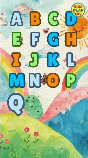 Sing the Alphabet Song A–Z 🎶 ABC Learning for Kids 🌟 Fun Sing Along 🔤 | Kids Play City