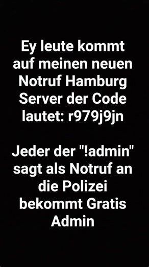 Notruf Hamburg Privat Server. #roblox#notrufhamburg#privatserver#emergencyhamburg