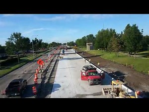 Time lapse Video Road Construction