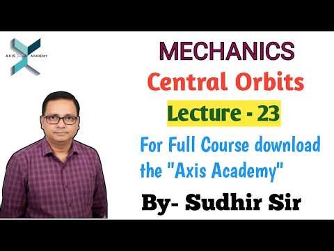 23. CENTRAL ORBITS | (L-23)