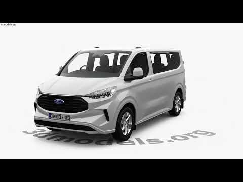 Ford Transit Custom Kombi 2026 3D model by 3DModels.org