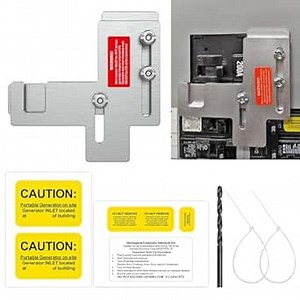 Generator Interlock Kit Compatible with Siemens or Murray 150 and 200 amp Panels, Generator Horizontal Electrical Interlock Kit, 7/8-1 1/4" inches Spacing Between Main and GEN Breaker: Amazon.com: Tools & Home Improvement
