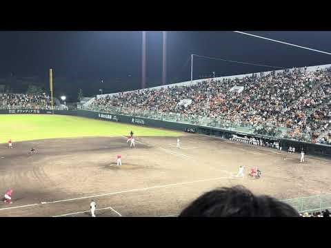 2026年5月13日 巨人-広島 １２回裏 坂本勇人逆転サヨナラホームラン 第300号メモリアルホームラン セーレン・ドリームスタジアム（福井）