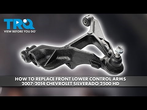 How to Replace Front Lower Control Arms 2007-2014 Chevrolet Silverado 2500 HD