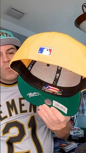 Roberto and Jackie NEW ERA caps!