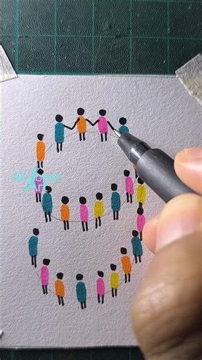 easy 3d letter drawing for beginners