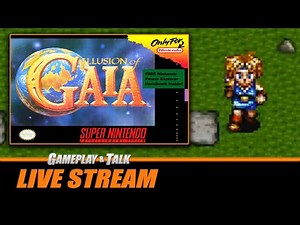 Illusion of Gaia (SNES) - Full Playthrough | Gameplay and Talk Live Stream #479 - Illusion of Time