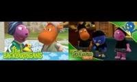Mix of 2 videos from youtube : the backyardigans episode