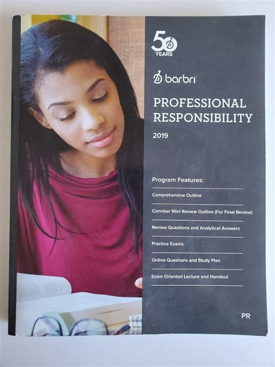 Amazon.com: Bar/bri Professional Responsibility: 9780314271358: BARBRI: Libros