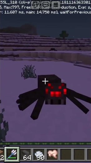 Killed Monster (Spider) In Minecraft Big Spider