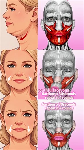 The Best Non Surgical Face Lift!#faceyogaexpert#faceyoga #facelift#yoga