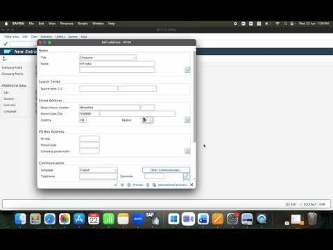 How to create Company code in SAP
