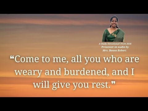 New Every Morning (29.04.2026) He Stands as Our Helper