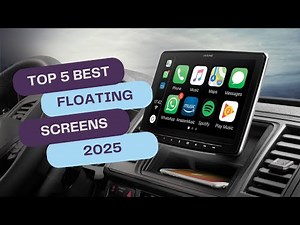 Top 5 BEST Floating Screen Car Stereos in 2025 🚗 Wireless CarPlay & Android Auto!
