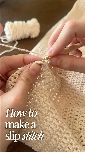 Slip Stitch Crochet Tutorial | Easy for Beginners