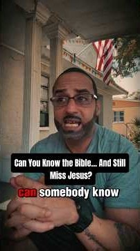 You Can Know Everything About Jesus… And Still Not Know Him