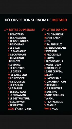 #motard#humour #surnom#biker