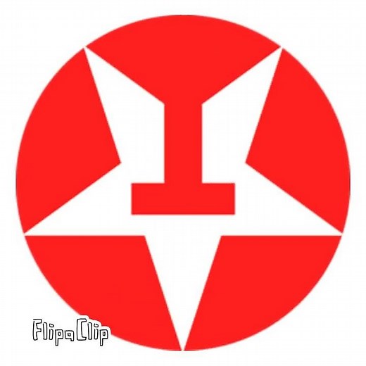 Texaco Logo Spinning