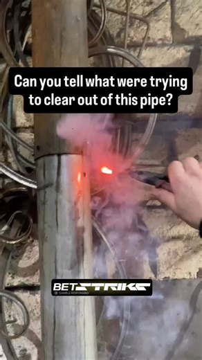 A focused 1,800°F flame on the joint—and the system responded instantly. That isn’t smoke drifting upward; that’s a pressurized release forcing its way out from the base of the stack. Whether it’s trapped oil, a hardened blockage, or pure thermal expansion doing the work, the reaction gives it away. Watch how the vapor exits and dissipates—flow rate, density, and exit behavior reveal exactly what’s happening inside the metal. This is heat, pressure, and material science colliding in real time. T