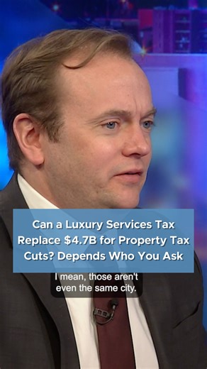 Michigan House Speaker Matt Hall has proposed a tax on luxury services to offset cuts to property taxes for Michiganders, promising more than $4 billion in revenue to continue funding schools and local governments—but does the math add up? On Off the Record this week, the correspondent panel discusses the history of tax disparities in Michigan and the discrepancy in estimated revenue from a service tax between Democrats and Republicans—a significant difference ranging from $300 million to $4.7 b