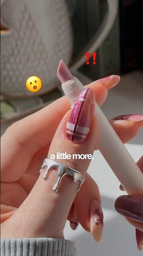 don’t cut your cuticles - do this instead💅✂️‼️#nailcare #naturalnails #nails #cuticlecare #skincare