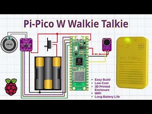Pi-Pico W Walkie Talkie
