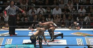 These wrestlers put on a high-flying performance, but not everyone was a fan