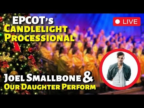 🔴LIVE🔴 EPCOT's Christmas Day Candlelight Processional | Walt Disney World 4K