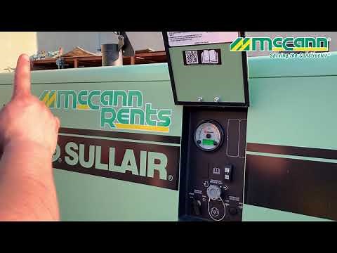 Sullair 185 T4 Startup and Shutdown Procedure