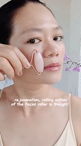 Rose Quartz Jade Roller Tutorial Real Time #tutorial #rose #quartz #magic #facial #massage #everyday #routine #skincare #foryou | The Yoga Face Collective