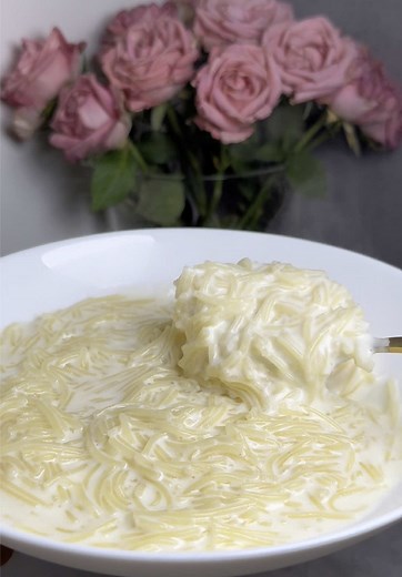 Leckere Süße Nudelsuppe selbstgemacht