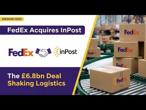 FedEx Acquires InPost: The £6.8bn Deal Shaking Logistics