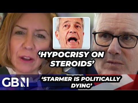 Keir Starmer 'politically DYING' as PM BLASTED for 'hypocritical' swipe at Farage: 'Pedalling LIES'