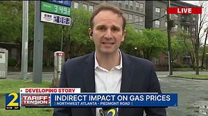 Economic uncertainty from tariffs could cause gas prices to fall