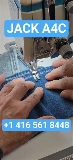 Jack A4C Automatic Industrial Sewing Machines #jacksewingmachine #sewingmachine #canada