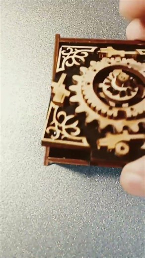 Handmade steampunk box #wood