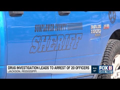20 Mississippi law enforcement officers arrested by FBI in drug investigation