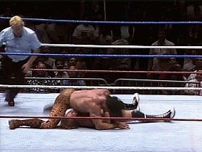 Jimmy "Superfly" Snuka splash. | Top rope to heaven