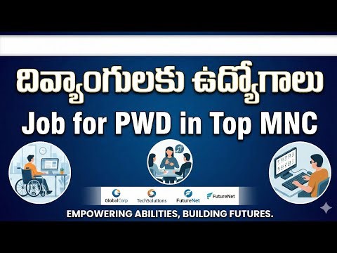 Jobs for Pwd | Jobs for the Disabled