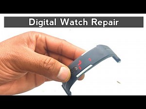 How to repair digital watch | six sigment watch repair | Techno mitra