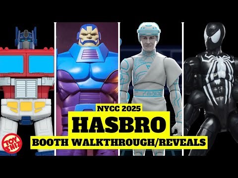 2025 NYCC HASBRO BOOTH TOUR/REVEALS