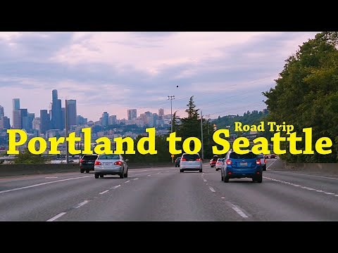 Portland, Oregon - Mt. Rainier - Seattle, Washington Complete Road Trip